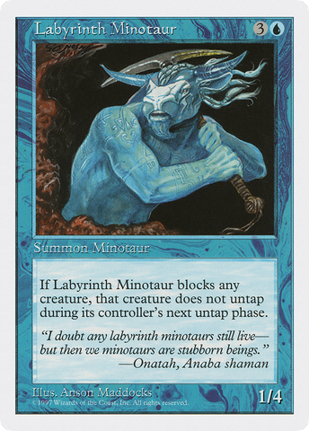 {C} Labyrinth Minotaur [Fifth Edition][5ED 097]