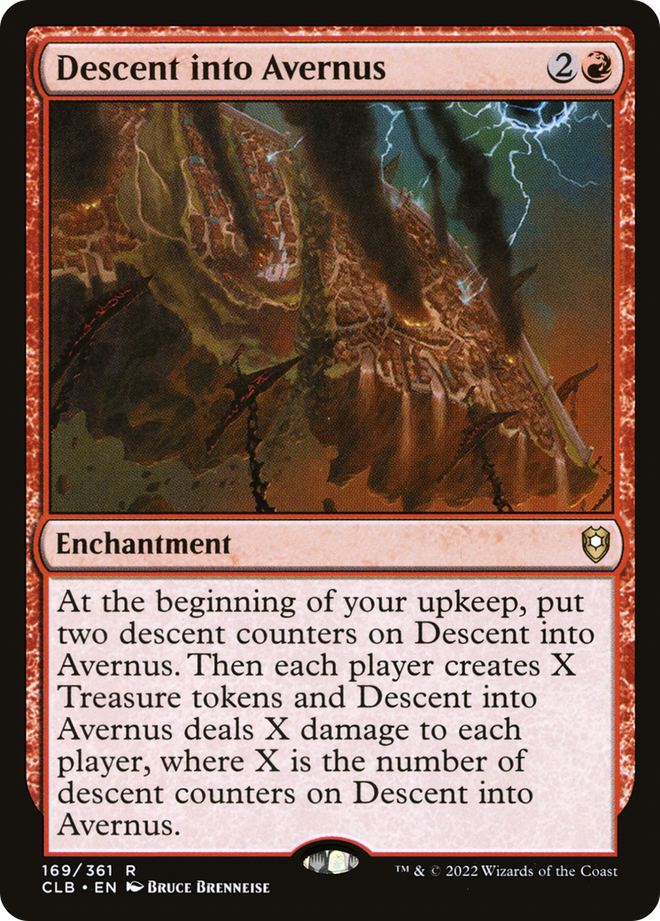 {R} Descent into Avernus [Commander Legends: Battle for Baldur's Gate][CLB 169]