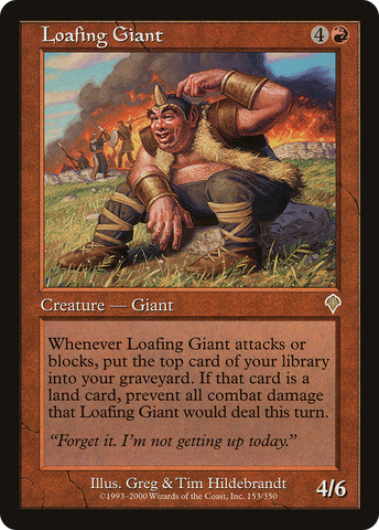 {R} Loafing Giant [Invasion][INV 153]