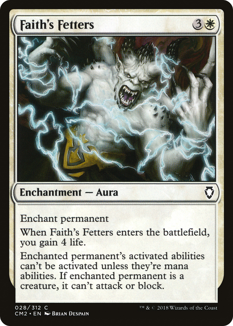 {C} Faith's Fetters [Commander Anthology Volume II][CM2 028]