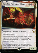{@R} Rakdos, Patron of Chaos (Showcase) (Invisible Ink) [Murders at Karlov Manor][MKM 387]