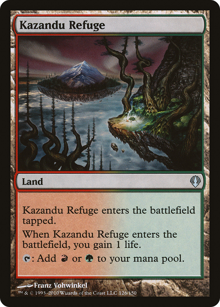 {C} Kazandu Refuge [Archenemy][ARC 126]
