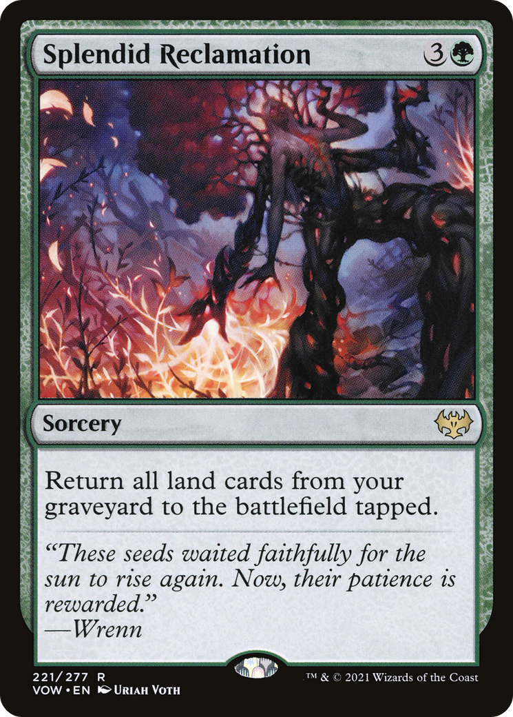 {R} Splendid Reclamation [Innistrad: Crimson Vow][VOW 221]
