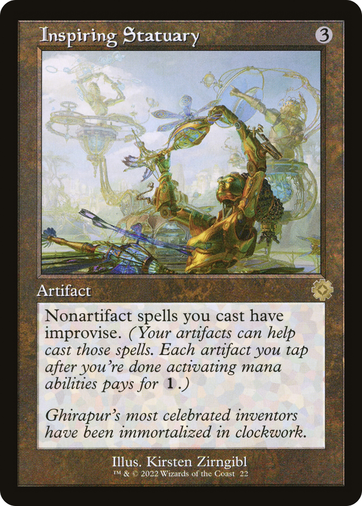 {R} Inspiring Statuary (Retro) [The Brothers' War Retro Artifacts][BRR 022]