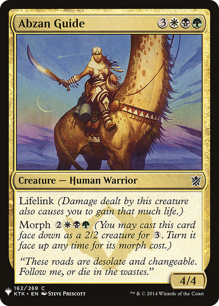 {C} Abzan Guide [Mystery Booster][LS KTK 162]