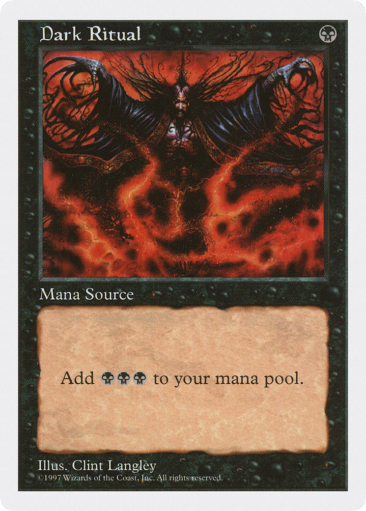 {C} Dark Ritual [Fifth Edition][5ED 153]