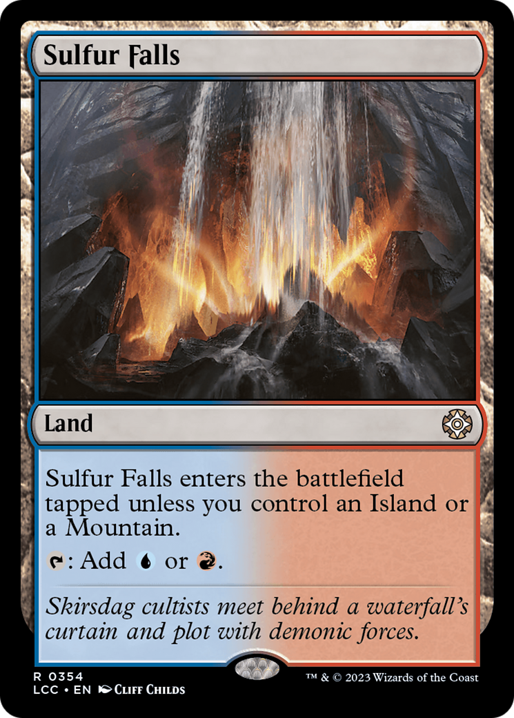 {R} Sulfur Falls [The Lost Caverns of Ixalan Commander][LCC 354]