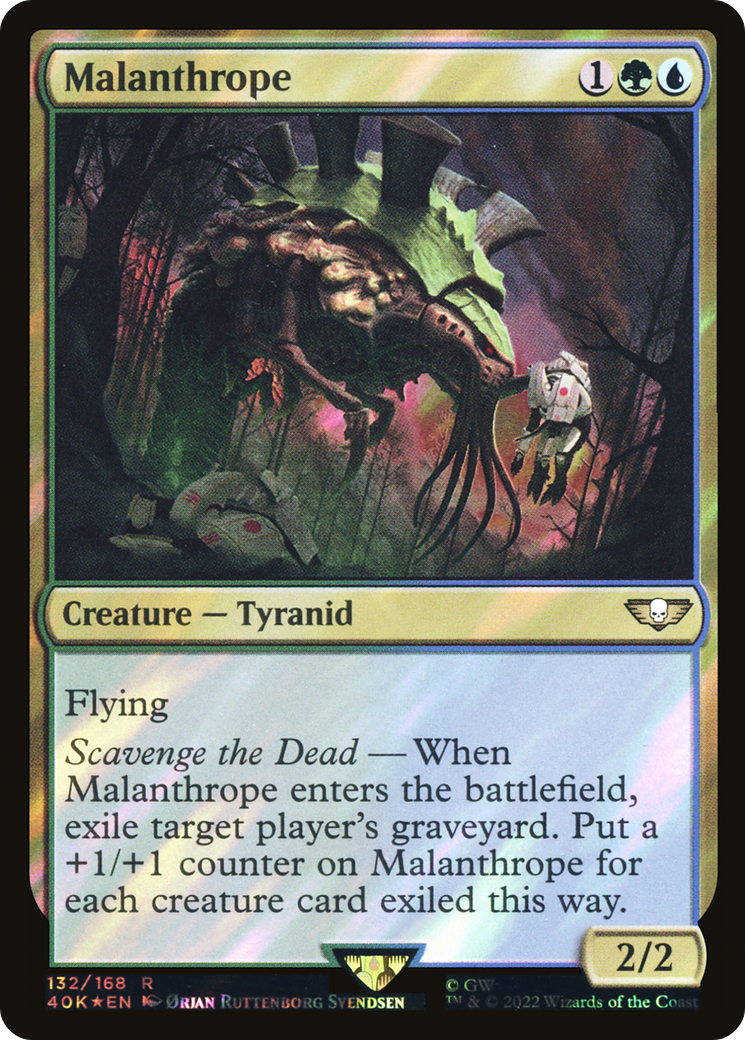 {R} Malanthrope (Surge Foil) [Universes Beyond: Warhammer 40,000][SF 40K 132]