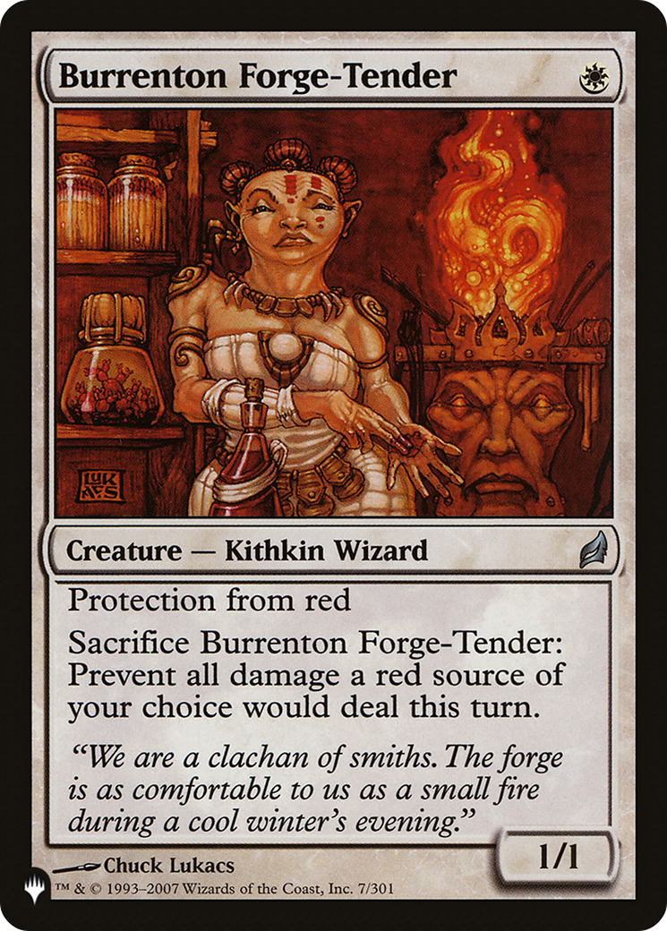 Burrenton Forge-Tender [LIST 7/301]