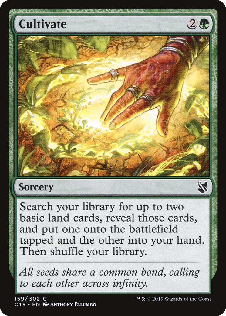 {C} Cultivate [Commander 2019][C19 159]