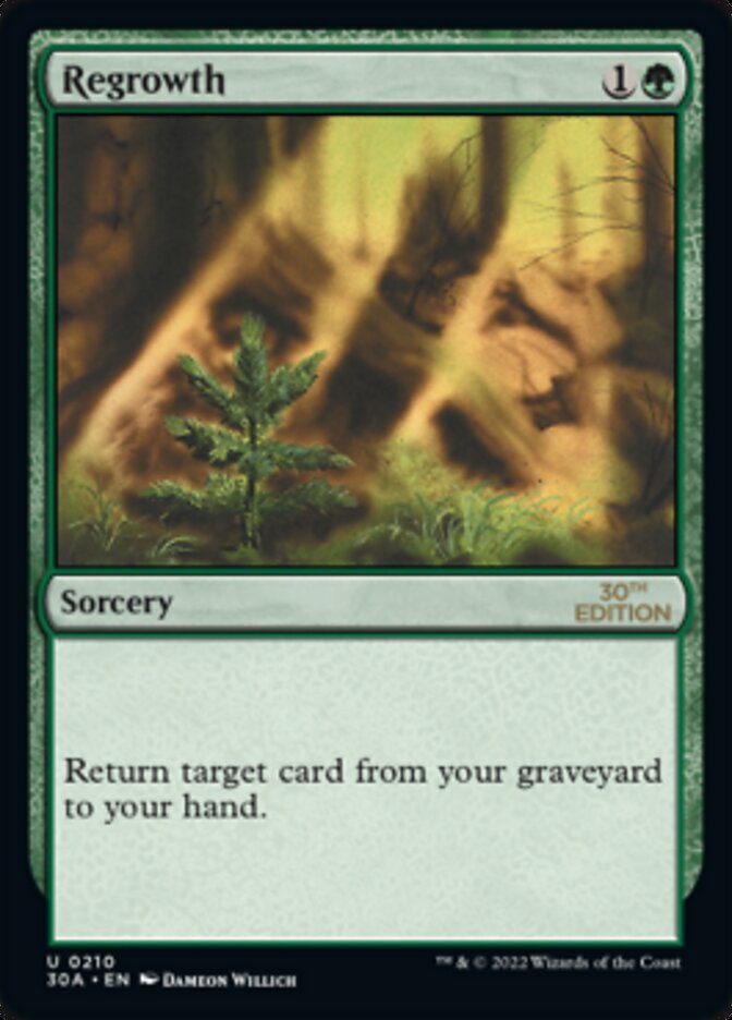{C} Regrowth [30th Anniversary Edition][30A 210]