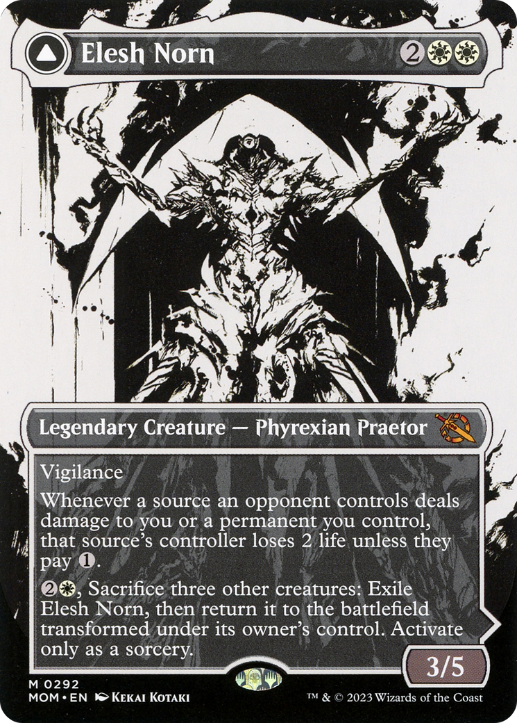 {R} Elesh Norn // The Argent Etchings (Multiverse Legends) [March of the Machine][MOM 292]