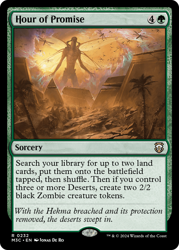{R} Hour of Promise (Ripple Foil) [Modern Horizons 3 Commander][RPF M3C 232]
