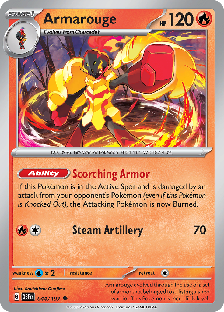 Armarouge 44 - SV03 Obsidian Flames