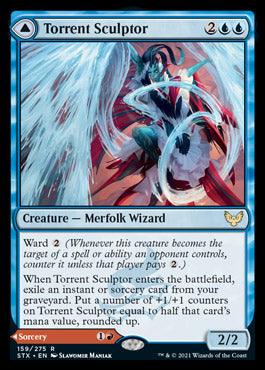 {R} Torrent Sculptor // Flamethrower Sonata [Strixhaven: School of Mages][STX 159]