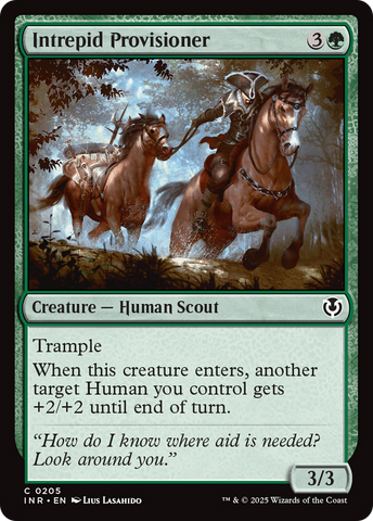 {C} Intrepid Provisioner [Innistrad Remastered][INR 205]