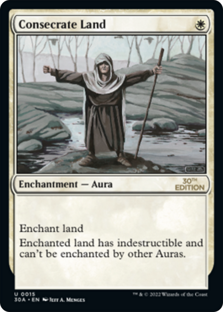 {C} Consecrate Land [30th Anniversary Edition][30A 015]
