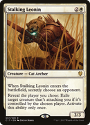 {R} Stalking Leonin [Commander 2017][C17 007]