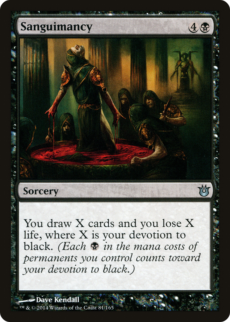 {C} Sanguimancy [Born of the Gods][BNG 081]