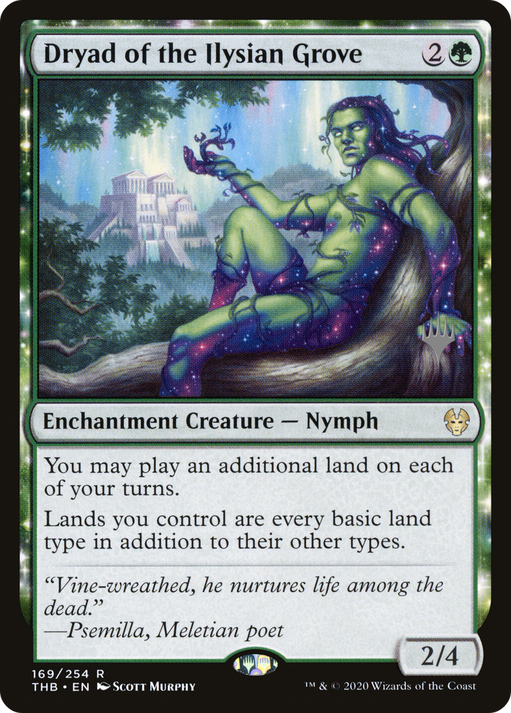 {R} Dryad of the Ilysian Grove (Promo Pack) [Theros Beyond Death Promos][PP THB 169] - Misty Mountain Games
