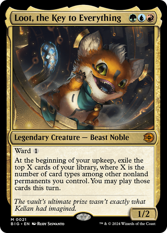 {@R} Loot, the Key to Everything [Outlaws of Thunder Junction: The Big Score][BIG 021]