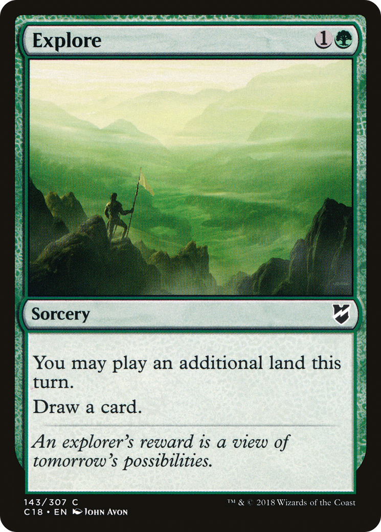 {C} Explore [Commander 2018][C18 143]
