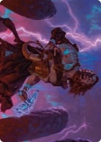 {A} Toralf, God of Fury Art Card [Kaldheim Art Series][AKHM 039]