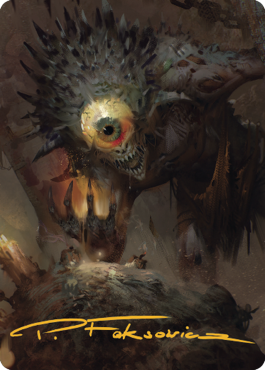 {A} Nothic Art Card (Gold-Stamped Signature) [Commander Legends: Battle for Baldur's Gate Art Series][GS ACLB 025]