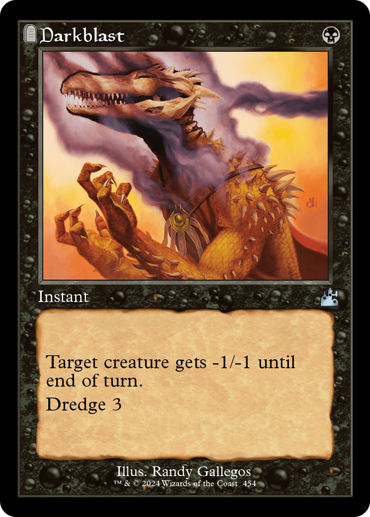 {C} Darkblast (Retro Frame) [Ravnica Remastered][RVR 454]