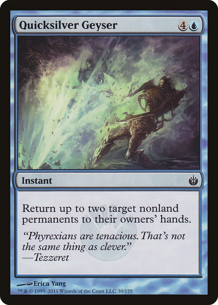 {C} Quicksilver Geyser [Mirrodin Besieged][MBS 030]