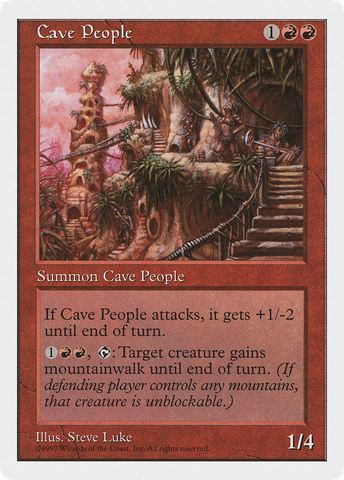 {C} Cave People [Fifth Edition][5ED 215]