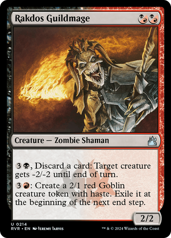 {C} Rakdos Guildmage [Ravnica Remastered][RVR 214]