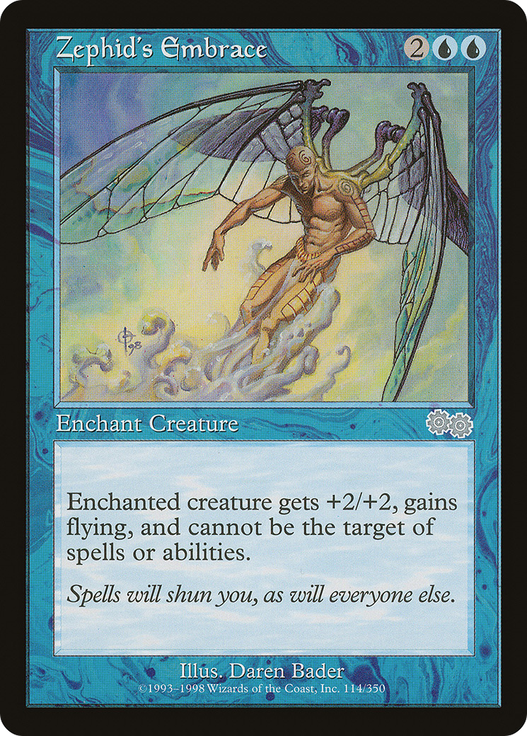 {C} Zephid's Embrace [Urza's Saga][USG 114]