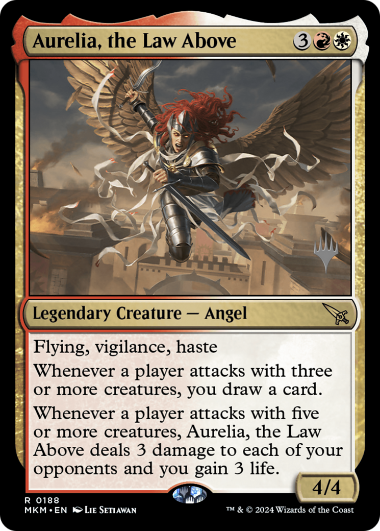 {R} Aurelia, the Law Above (Promo Pack) [Murders at Karlov Manor Promos][PP MKM 188]
