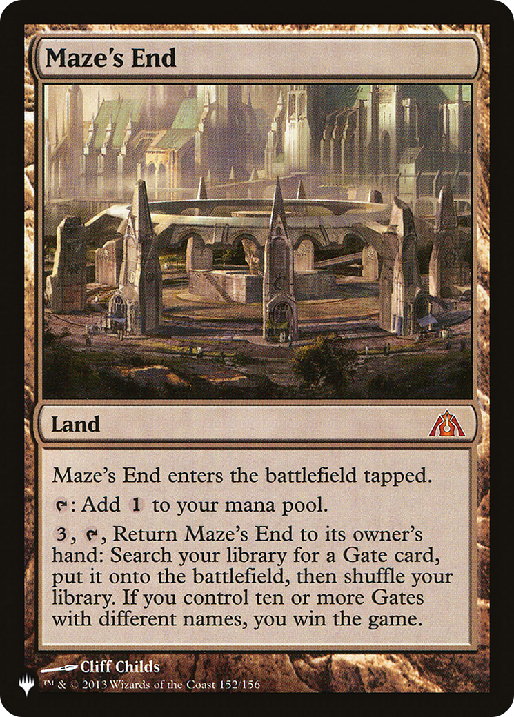 Maze's End [LIST 152/156]
