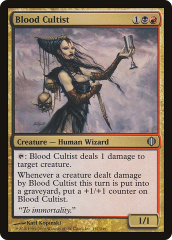 {C} Blood Cultist [Shards of Alara][ALA 157]