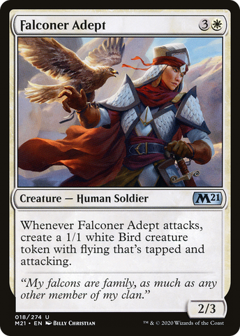 {C} Falconer Adept [Core Set 2021][M21 018]