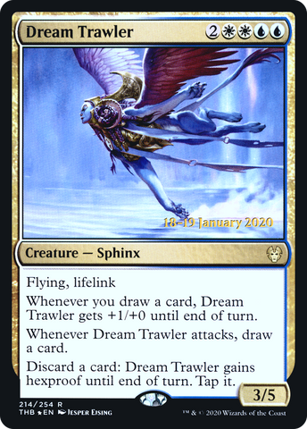 {R} Dream Trawler [Theros Beyond Death Prerelease Promos][PR THB 214]