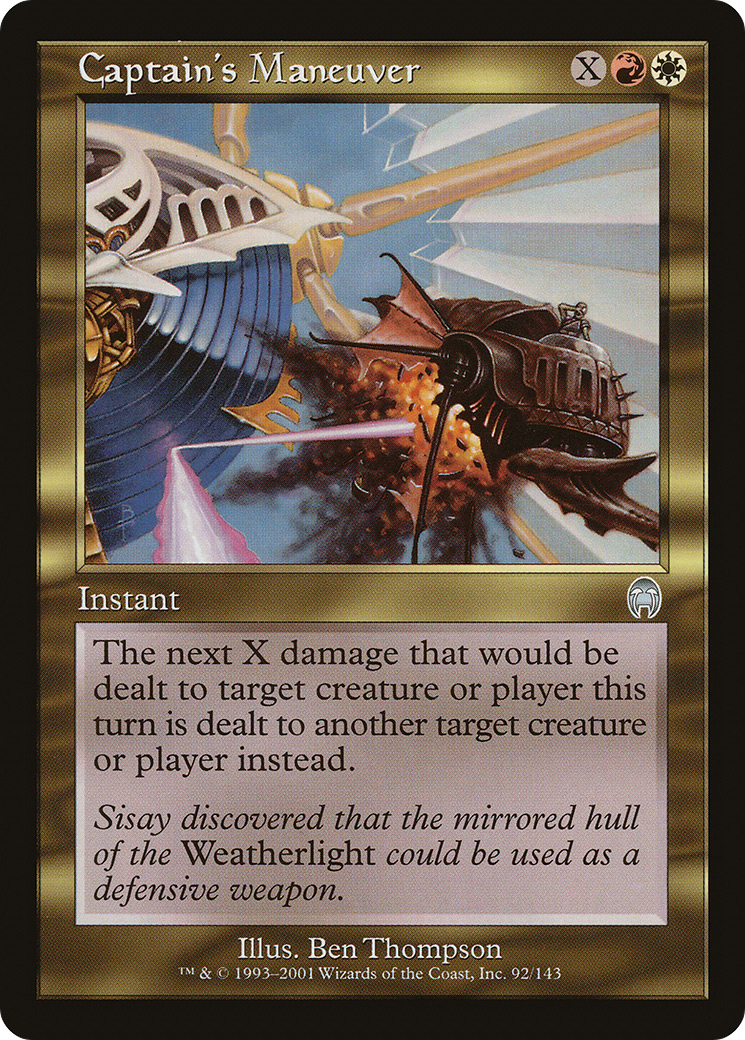 {C} Captain's Maneuver [Apocalypse][APC 092]