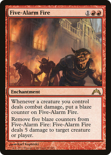 {R} Five-Alarm Fire [Gatecrash][GTC 091]