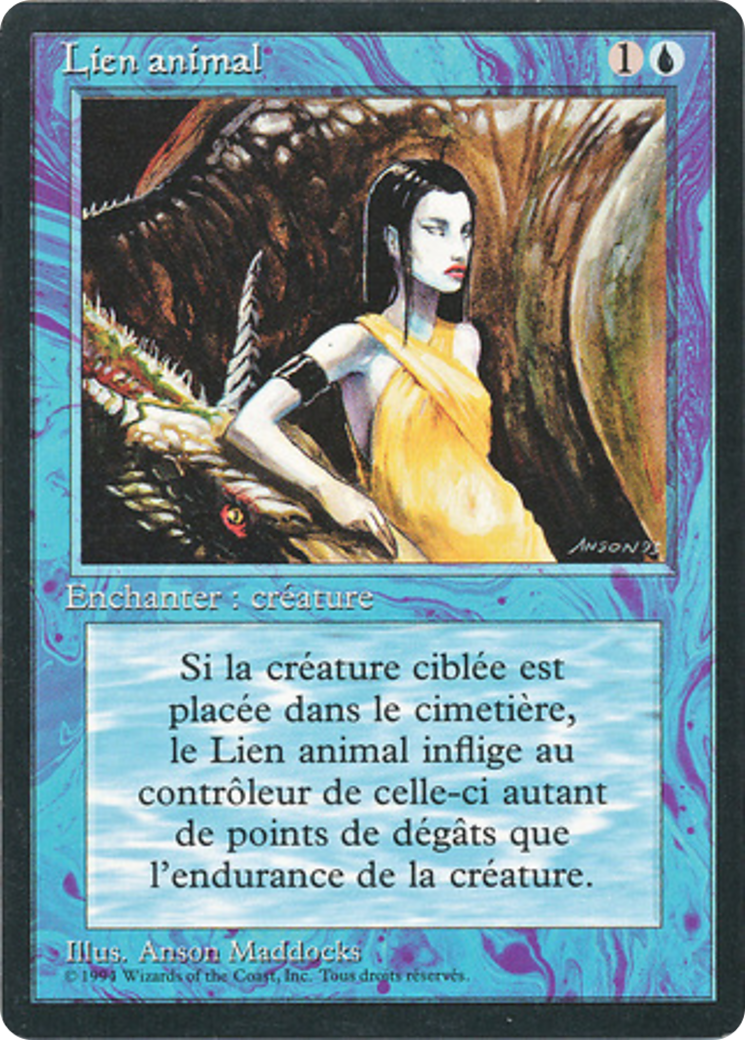 {F} Creature Bond [Foreign Black Border][FBB 3ED 055]