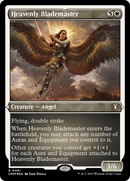 {R} Heavenly Blademaster (Foil Etched) [Commander Masters][CMM 461]