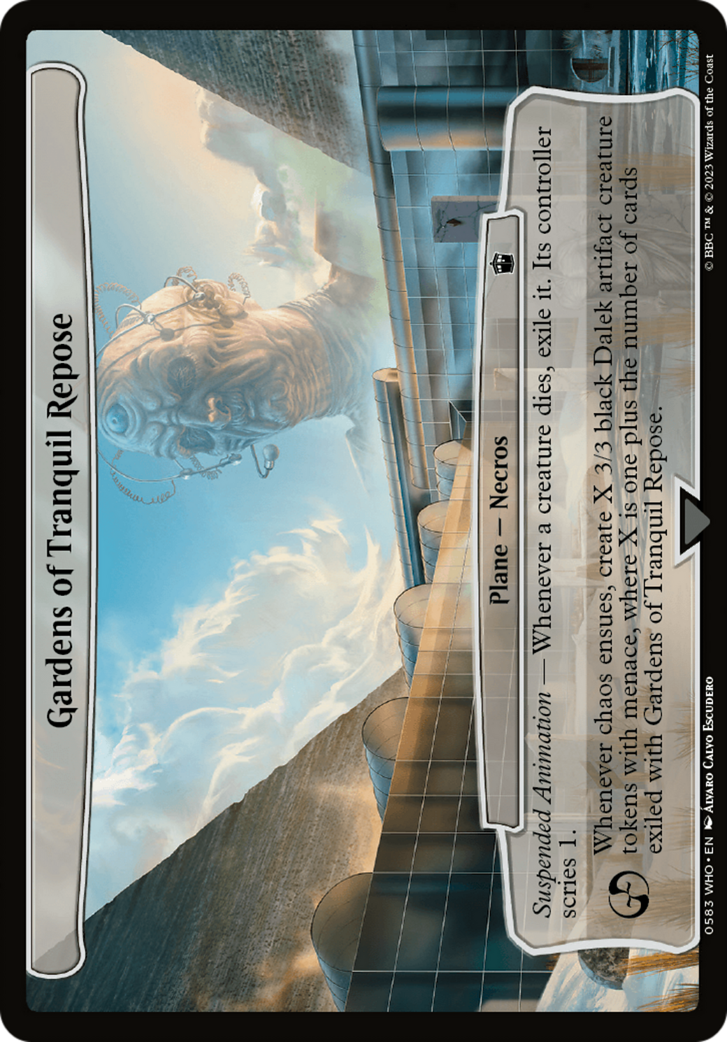 {O} Gardens of Tranquil Repose [Planechase][OVR WHO 583]