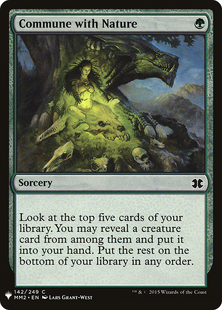 {C} Commune with Nature [Mystery Booster][LS MM2 142]