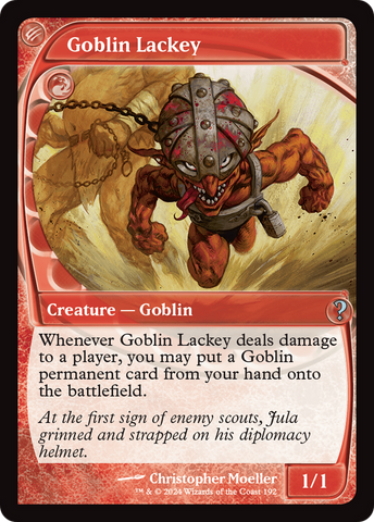 {C} Goblin Lackey (Future Sight) [Mystery Booster 2][MB2 192]