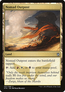 {C} Nomad Outpost [Khans of Tarkir][KTK 237]