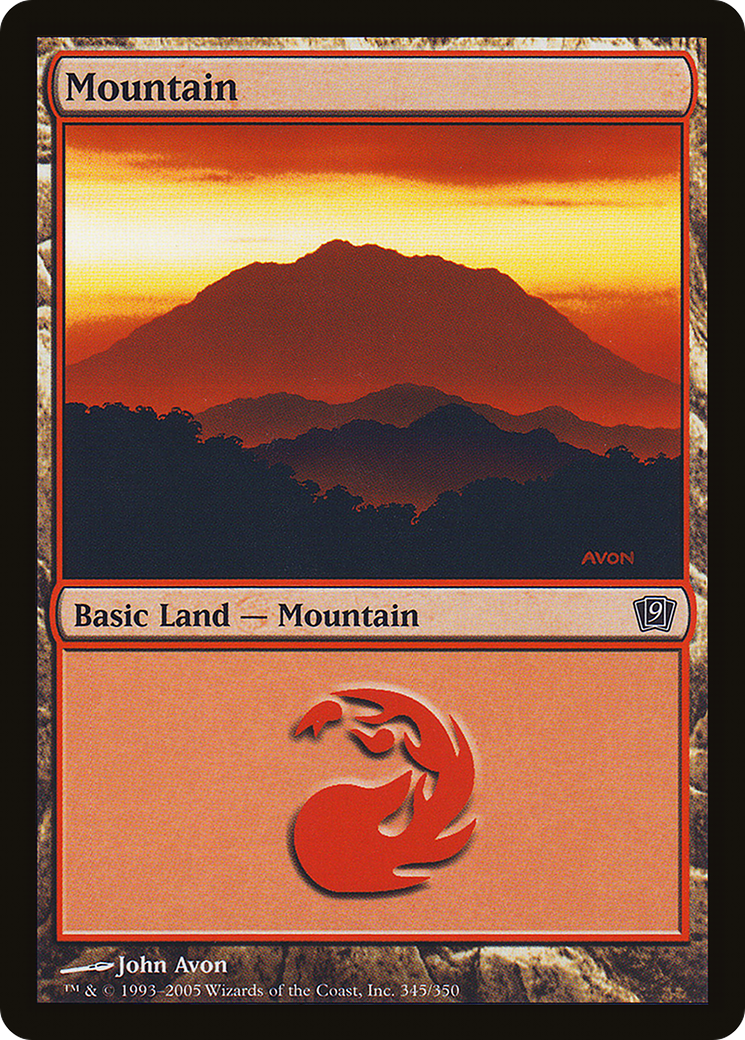 {B}[9ED 345] Mountain (345) [Ninth Edition]