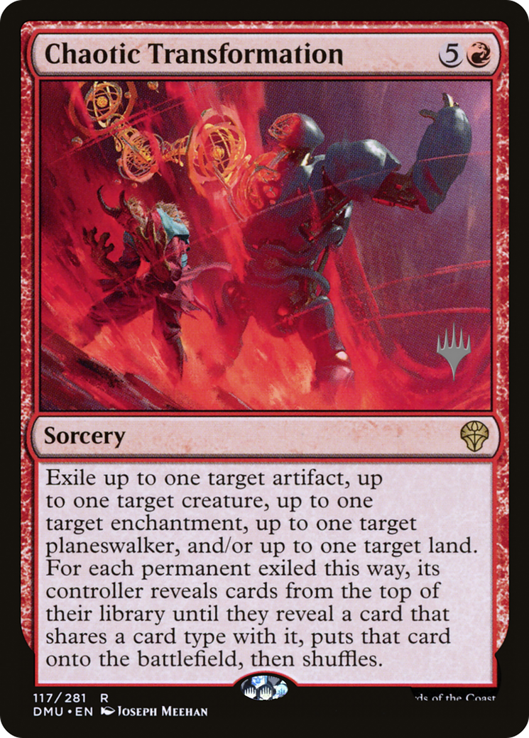 {R} Chaotic Transformation (Promo Pack) [Dominaria United Promos][PP DMU 117]