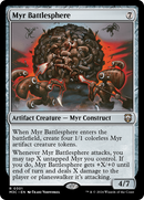 {C} Myr Battlesphere (Ripple Foil) [Modern Horizons 3 Commander][RPF M3C 301]