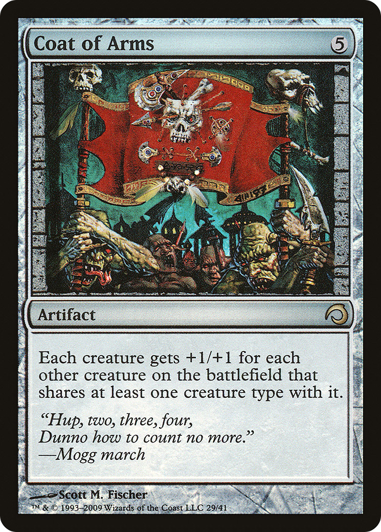 {R} Coat of Arms [Premium Deck Series: Slivers][H09 029] - Misty Mountain Games